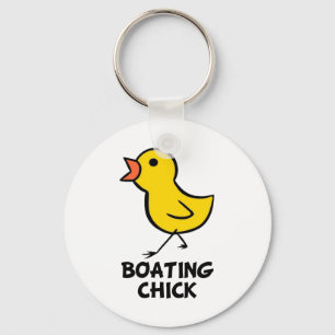 Boating Chick Sleutelhanger