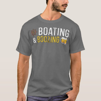 Boating en Boozing T-shirt