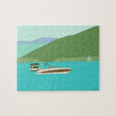 Boating op het meer van George Legpuzzel (Horizontaal)