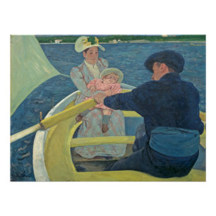 Boating Party, 1893-94 (olie op canvas) Perfect Poster