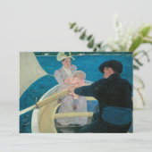 Boating Party van Mary Cassatt, Fine Art (Staand voorkant)