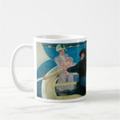 Boating Party van Mary Cassatt, Fine Art Koffiemok (Links)