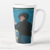 Boating Party van Mary Cassatt,  Fine Art Latte Mok (Rechts)