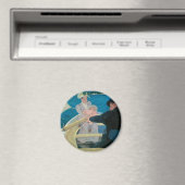 Boating Party van Mary Cassatt, Fine Art Magneet (Insitu (Vaatwasser))