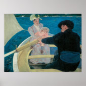 Boating Party van Mary Cassatt, Fine Art Poster (Voorkant)
