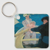 Boating Party van Mary Cassatt, Fine Art Sleutelhanger (Voorkant)