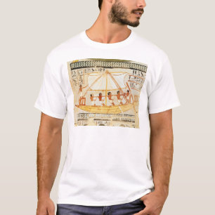 Boatmen op de Nijl, van de Tomb van Sennefe T-shirt