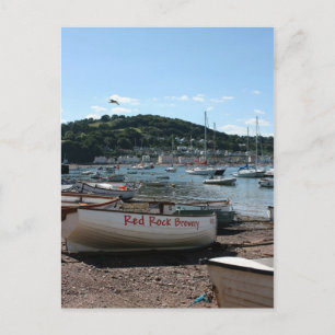 Boats at Teignmouth Devon UK Briefkaart