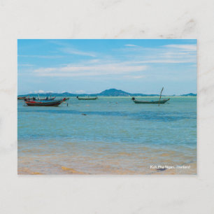 Boats bij Koh Phangan Briefkaart