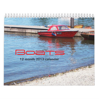 Boats Calendar Kalender