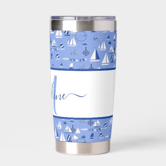 Boats gepersonaliseerd geïsoleerde drinkbeker (Achterkant)