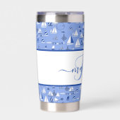 Boats gepersonaliseerd geïsoleerde drinkbeker (Voorkant)