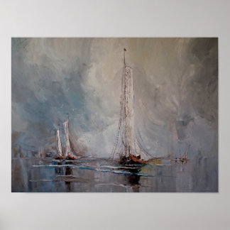 Boats Poster