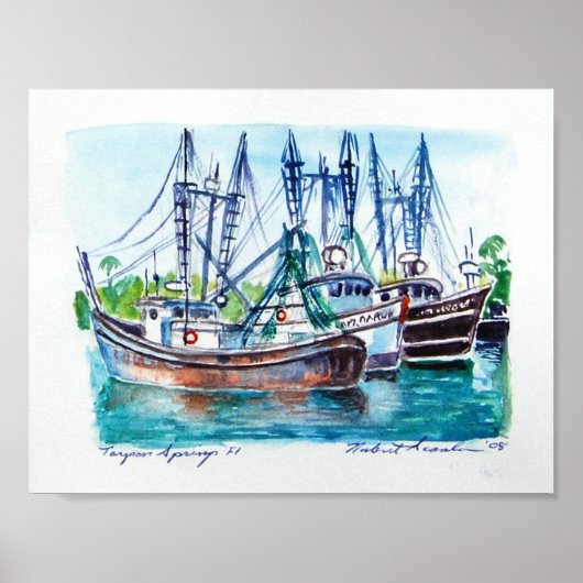 Boats Poster (Voorkant)