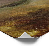 Boats van Dieppe die terugkeren van Gevist Poster (Hoek)