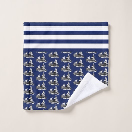 Boatsman handdoekset bad handdoek (Wasdoekje)