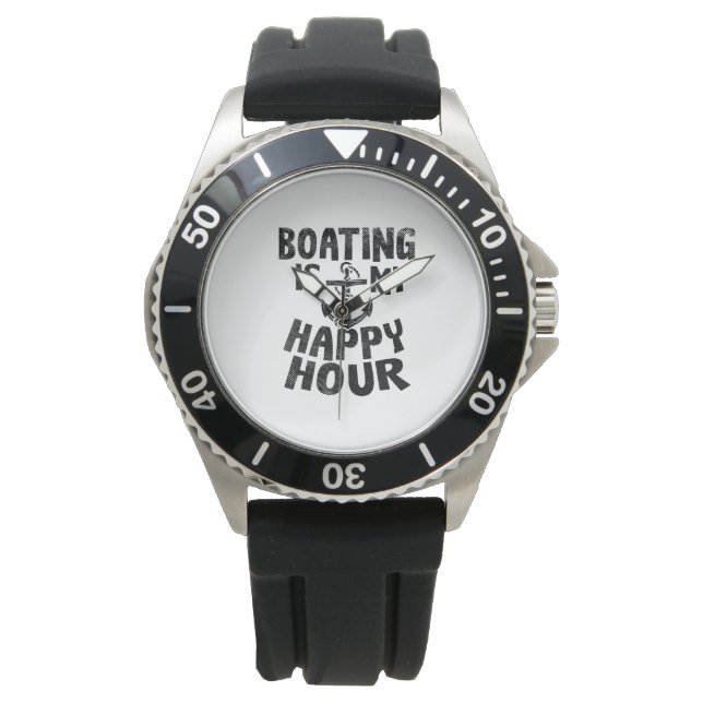 Boatveranker Vintage Horloge (Voorkant)