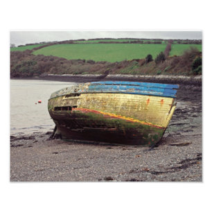 Boatwrak Foto Afdruk