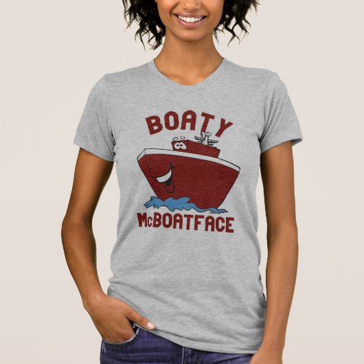 Boaty McBoatface T-shirt (Voorkant)