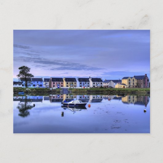 Boatyard Reflections Briefkaart (Voorkant)