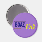 Boaz Magnet Magneet (Voorkant / Achterkant)