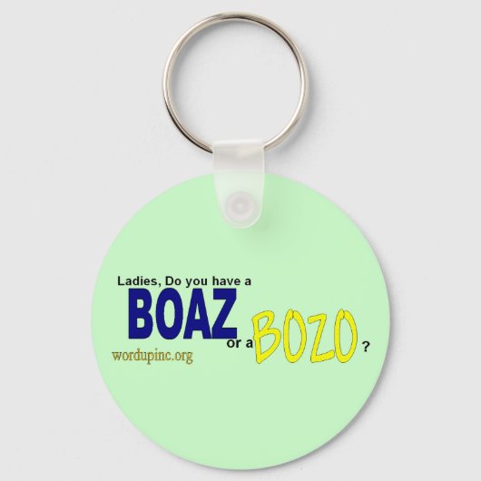 Boaz Sleutelhanger (Voorkant)