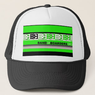 Bob band green trucker pet