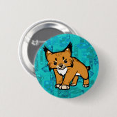 Bob Cat Ronde Button 5,7 Cm (Voorkant /achterkant)
