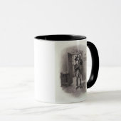 Bob Cratchit en Tiny Tim uit 'Charles Dickens: Mok (Voorkant rechts)