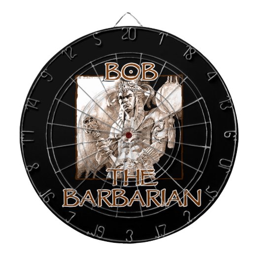 Bob, de Barbarian Dartbord (Voorkant)