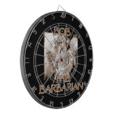 Bob, de Barbarian Dartbord (Voorkant Links)