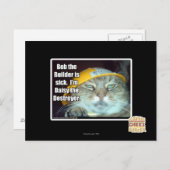 Bob de Bouwer is ziek Briefkaart (Voorkant / Achterkant)