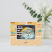 Bob de Bouwer is ziek Briefkaart (Staand voorkant)