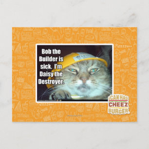 Bob de Bouwer is ziek Briefkaart