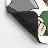 bob de lumberjack chandler mousemat muismat (Hoek)