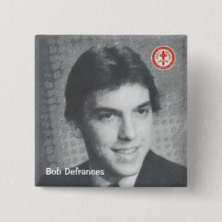 Bob Defrances Vierkante Button 5,1 Cm