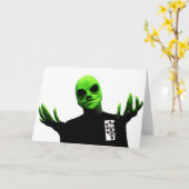 Bob écarte la carte de voeux de violence (Fleur jaune)