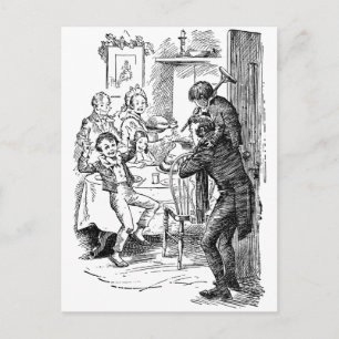 Bob en Tiny Tim Briefkaart