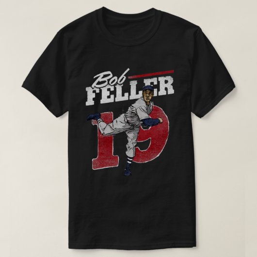 Bob Feller Retro T-shirt (Design voorkant)
