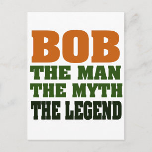 Bob - het Man, de mythe, de legende Briefkaart