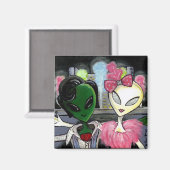 Bob & Jane Invade Las Vegas Magnet (Recto/Verso)