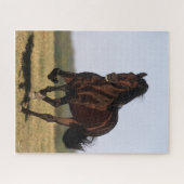 Bob Langrish | Andalucian Stallion Running Legpuzzel (Horizontaal)