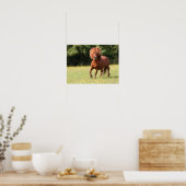 Bob Langrish | Chestnut Shetland Pony Stallion Poster (Keuken)