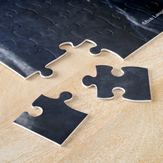 Bob Langrish | Dapple Gray Arab Headshot Backlit Legpuzzel (Zijkant)