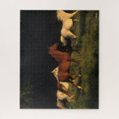 Bob Langrish Drie Arabs die 's avonds licht rondre Legpuzzel (Verticaal)