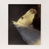 Bob Langrish | Grijze Thoroughbred Stallion Headsh Legpuzzel (Verticaal)