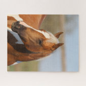 Bob Langrish | Hoofd verf paarden Legpuzzel (Horizontaal)