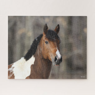 Bob Langrish Hoofd verf paarden Legpuzzel