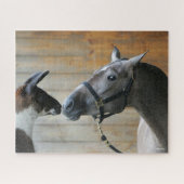 Bob Langrish Llama en Andalucian Meeting Headshot Legpuzzel (Horizontaal)