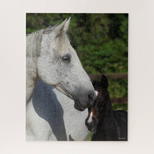 Bob Langrish | Mare en schuimbloem Legpuzzel (Verticaal)